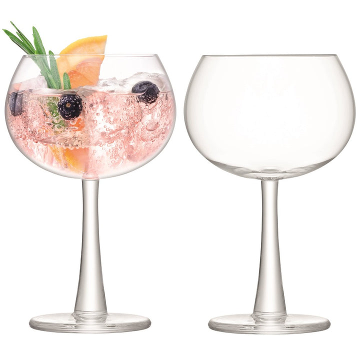 LSA Gin Balloon Glass 420ml Clear x 2